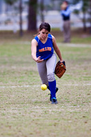 Hendricks vs. Bolles M.S. Softball 3/18/10