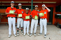 MHS Varsity Baseball Senior Night 4/8/11